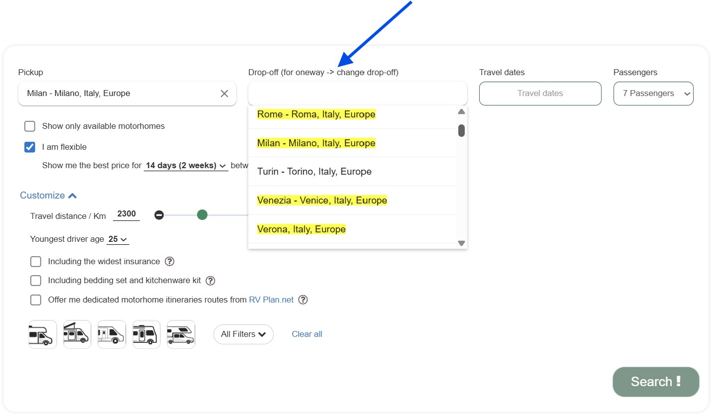 one-way Camper Hire in Ireland one-way Camper Hire in Ireland